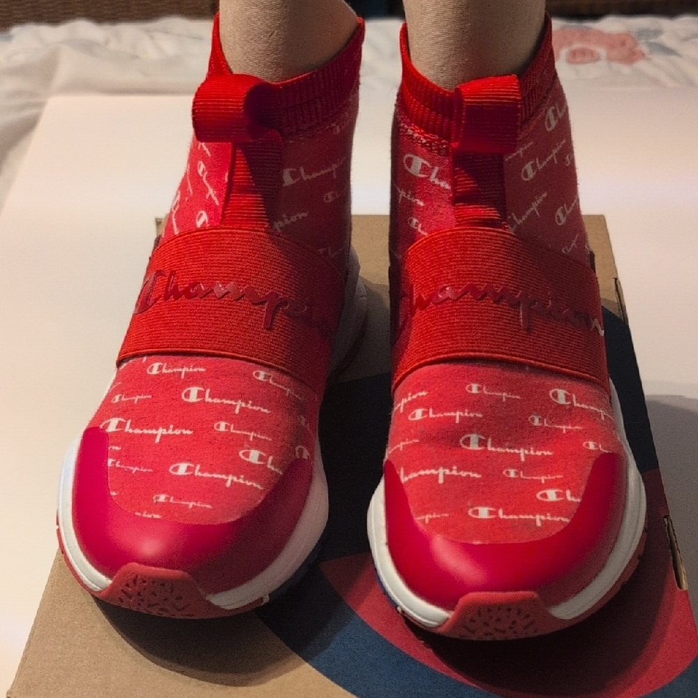 Champion Rally Script High Tops - Picture 4 of 5